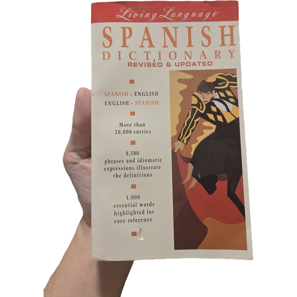 Living Language Spanish Dictionary Revised & Updated English-Spanish